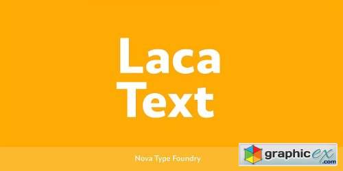 Laca Text Font Family - 16 Fonts