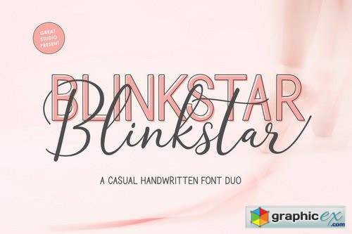 Blinkstar Font Duo