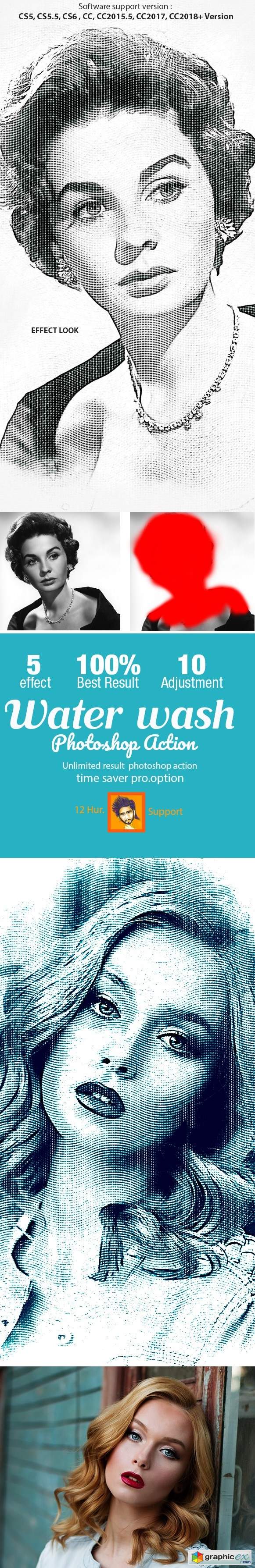 Engraved Effect Photoshop Action