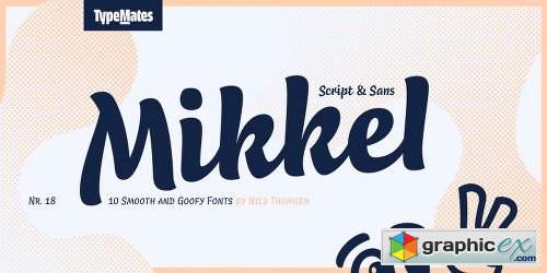 Mikkel Font Family - 10 Fonts