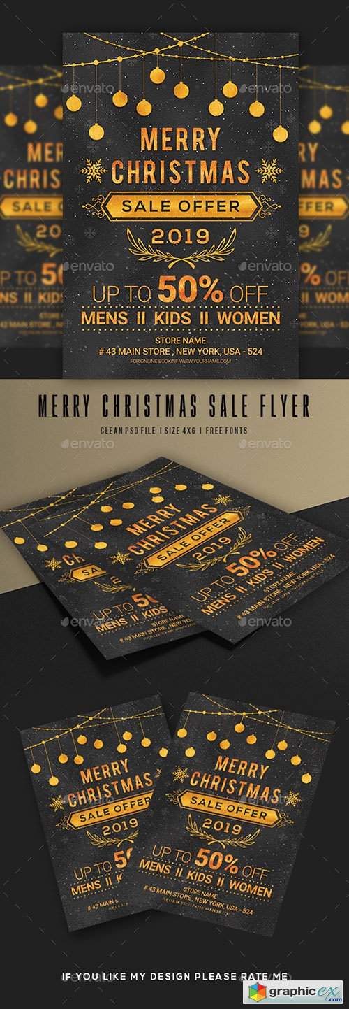 Merry Christmas Flyer 22855352