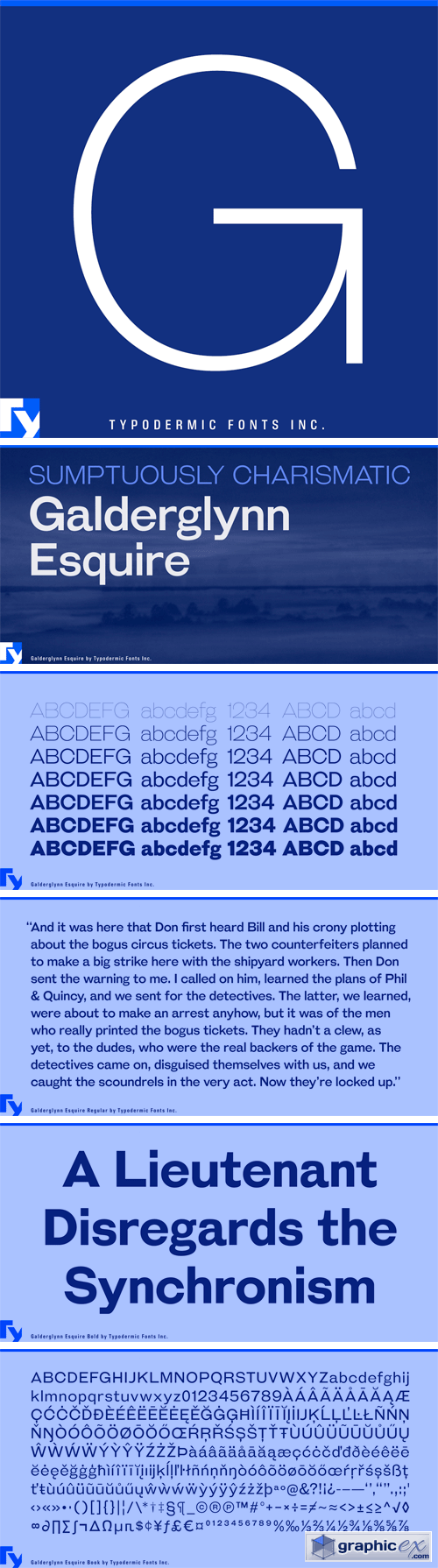 Galderglynn Esquire Font Family