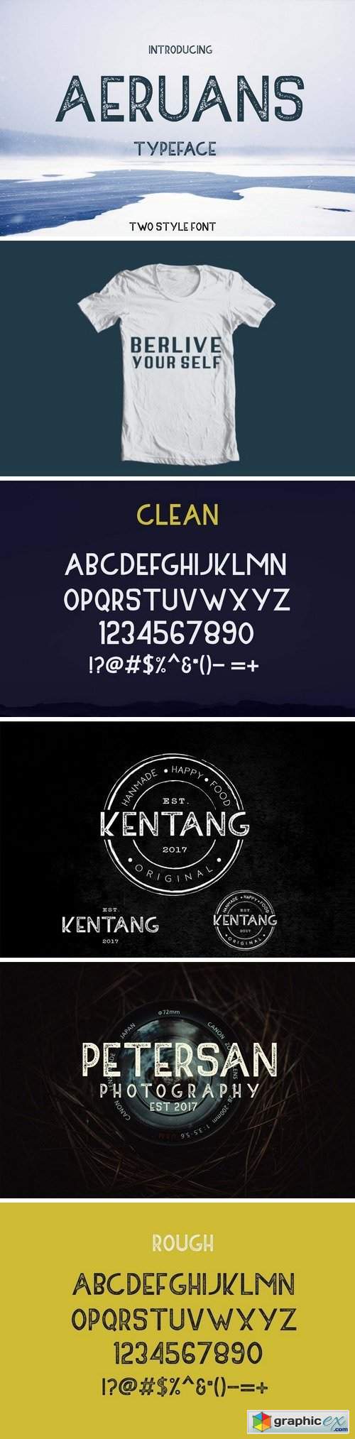 AERUANS TYPEFACE