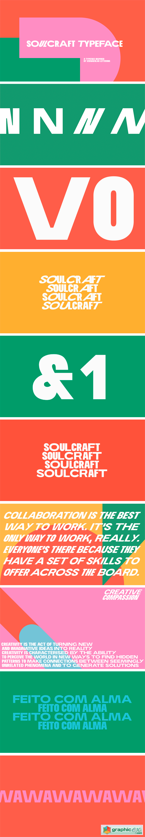 Soulcraft Typeface