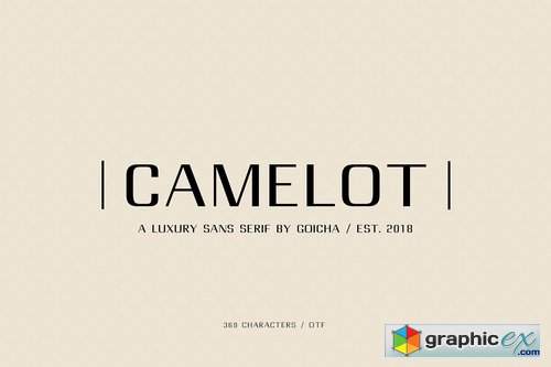 Camelot - Luxury Sans Serif
