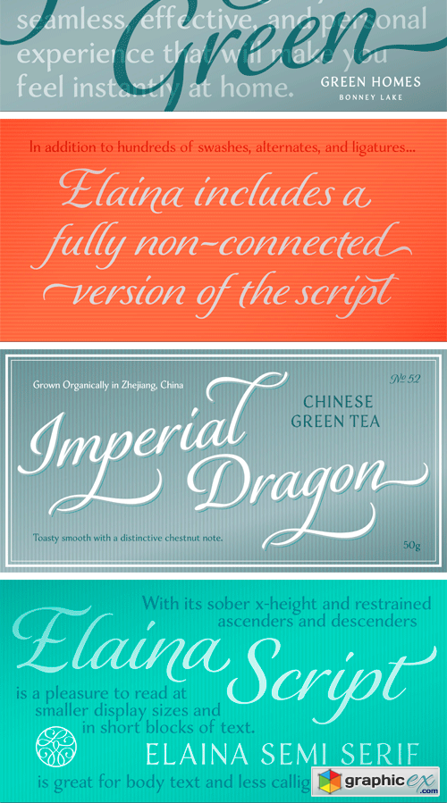 Elaina Font Family