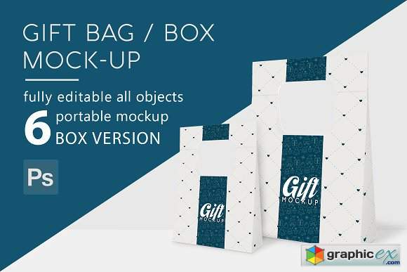 Gift Box Mockup 3161452