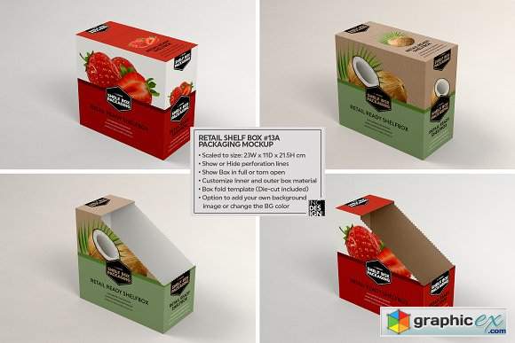 Download Retail Shelf Box Packaging Mockups3 Free Download Vector Stock Image Photoshop Icon PSD Mockup Templates