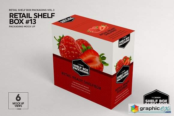 Retail Shelf Box Packaging MockUps3