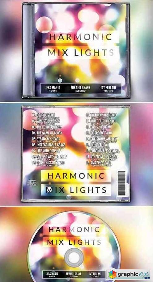 Harmonic Mix Lights CD Album Artwork