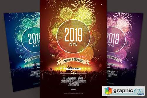 New Year Flyer 3236480