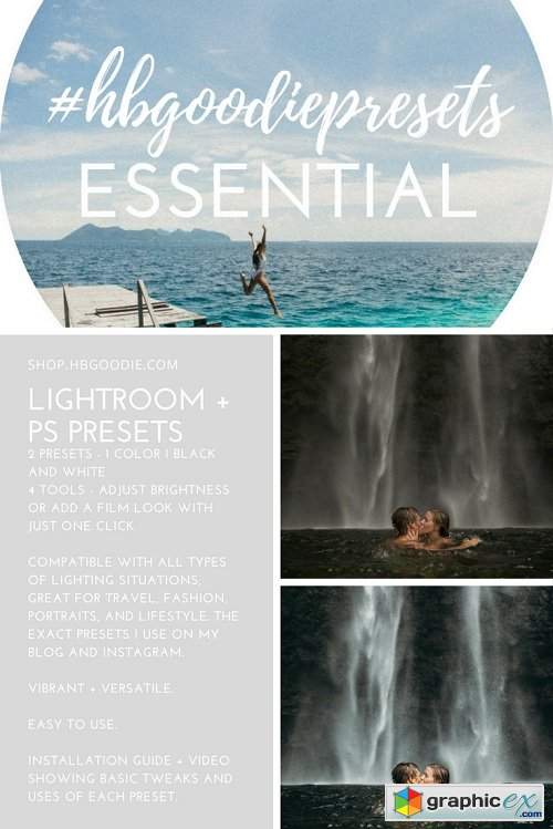 HBGOODIE Essential Lightroom & ACR Presets