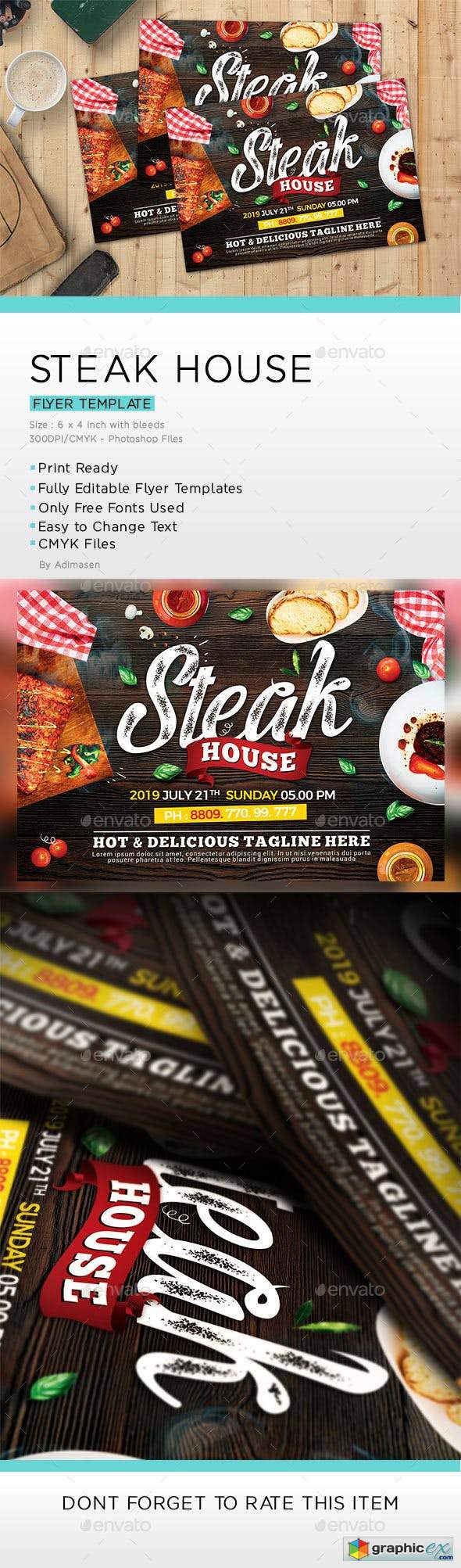 Steak House Flyer