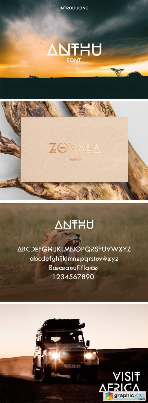 Anthu African Font