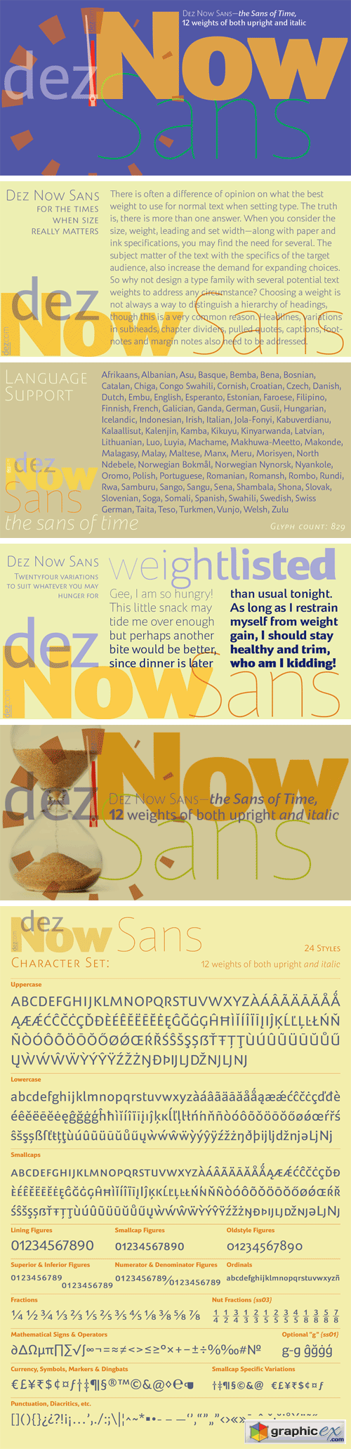Dez Now Sans Font Family