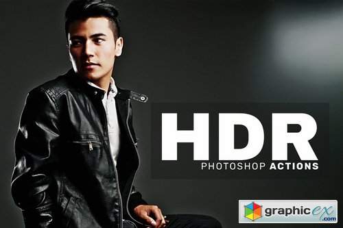 HDR Photoshop Actions 1009451