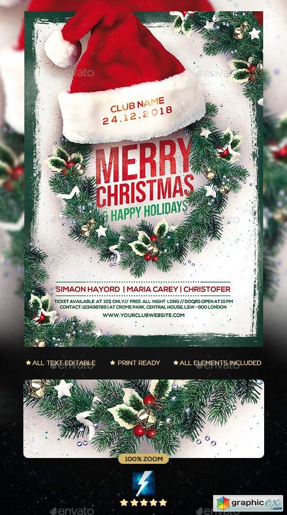 Christmas Party Flyer 23039753