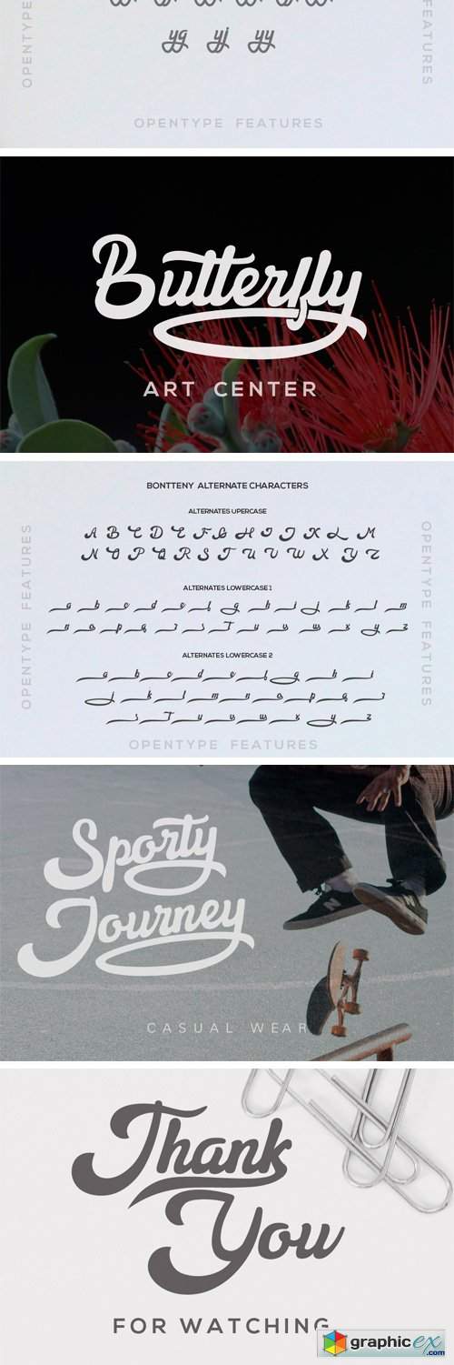 Bontteny Font