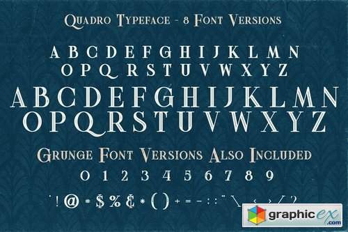 Quadro - Display Font