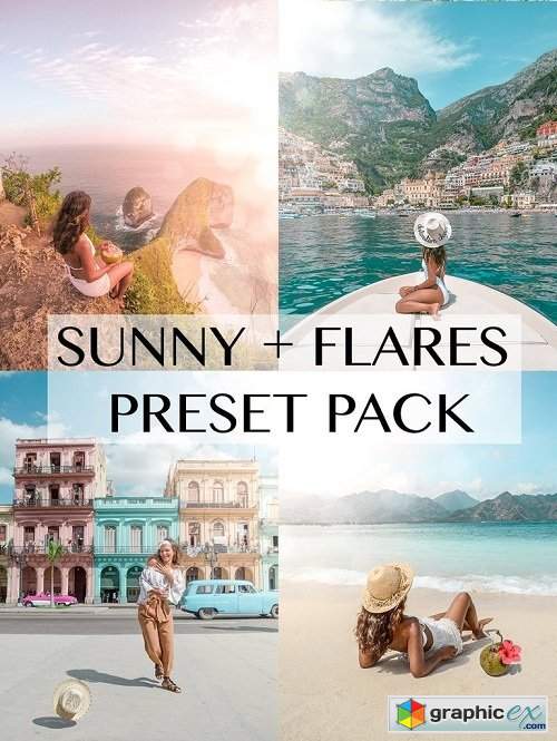 SUNNY + FLARES PRESETS for Mobile