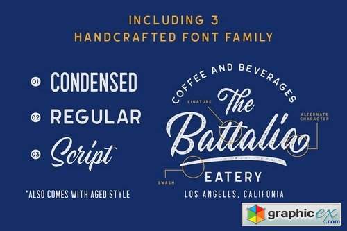 Hillstown Font Collection (+EXTRA)