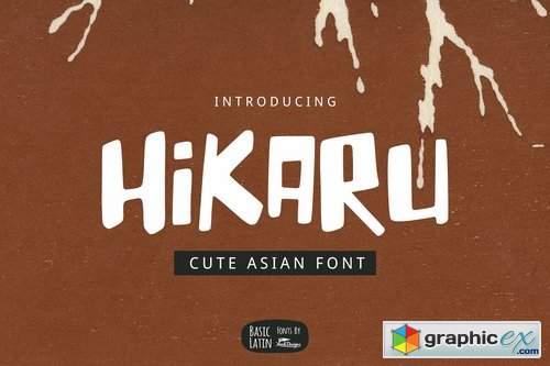 Hikaru Asian Font 3341587