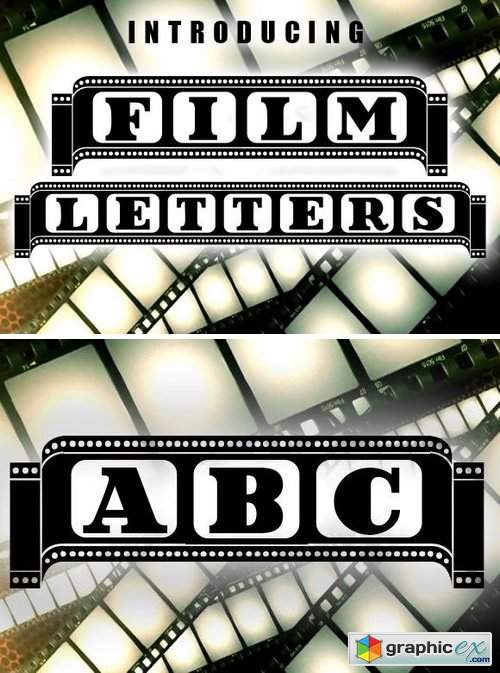 Film Letters Font