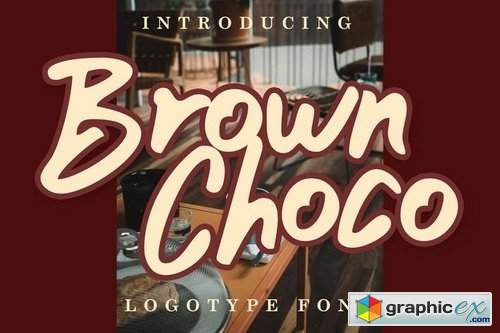 Brown Choco Logo Font