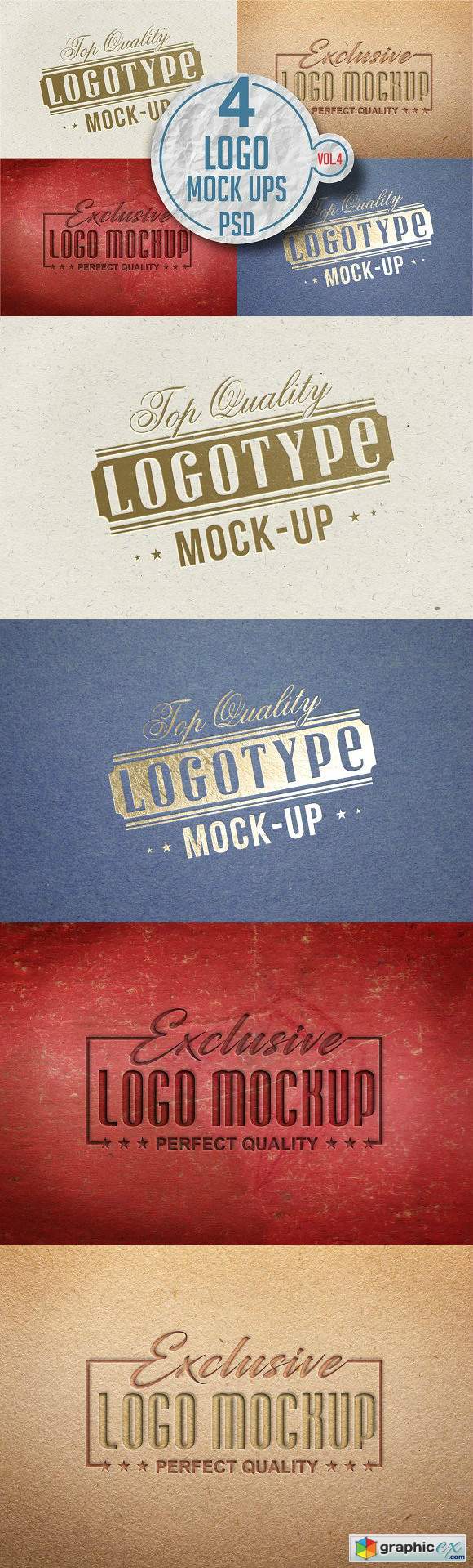 Logo Mock-up Pack Vol 4
