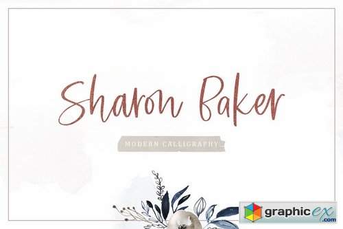 Sharon Baker - Modern Script