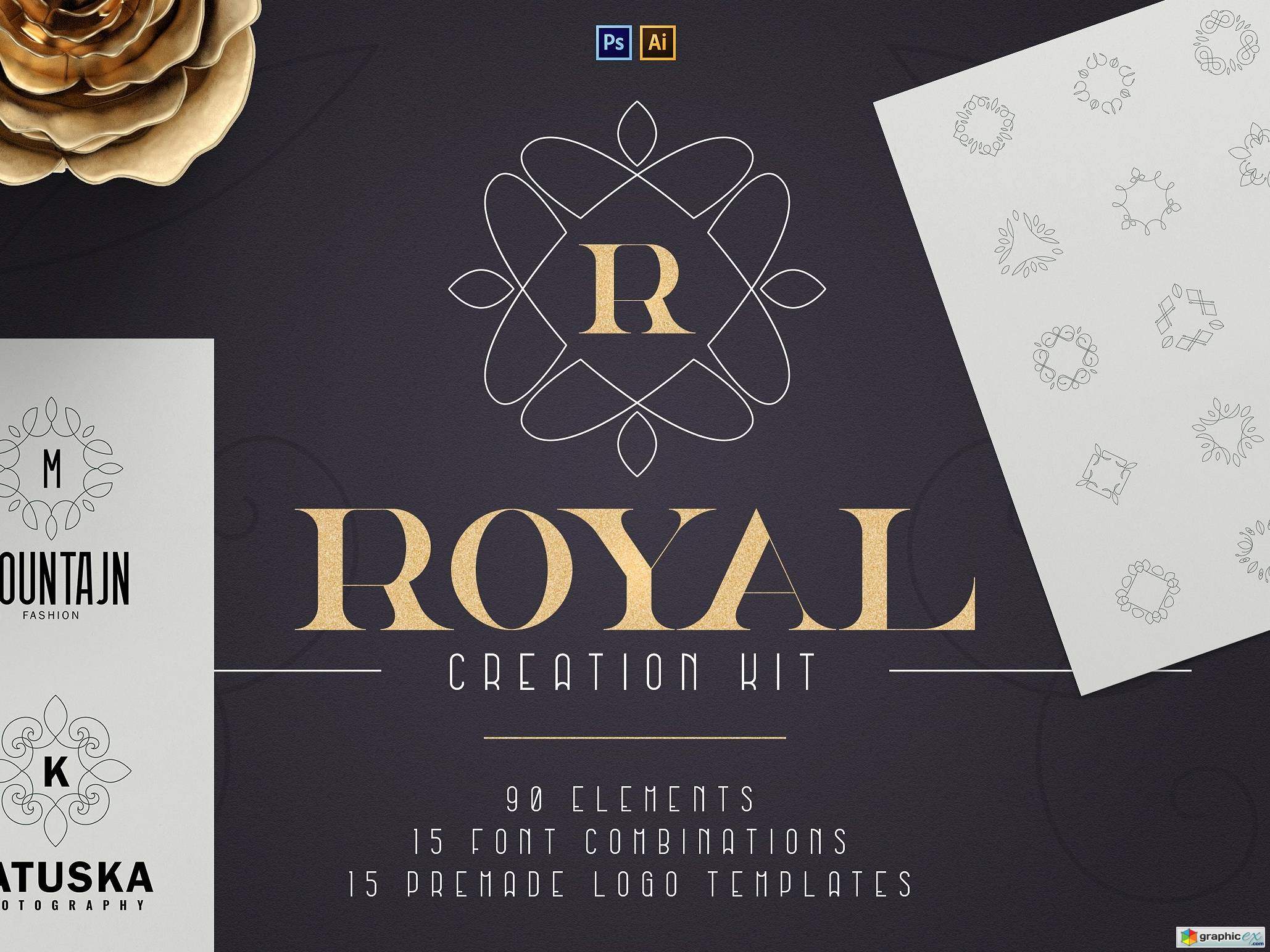 Royal Creation Kit - 100+ elements