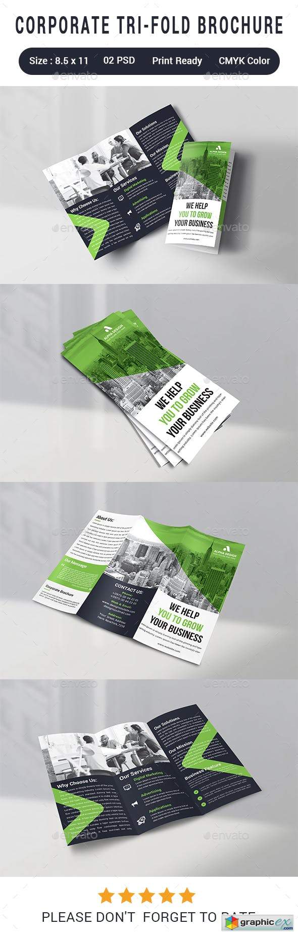 Corporate Tri-fold Brochure 23109863