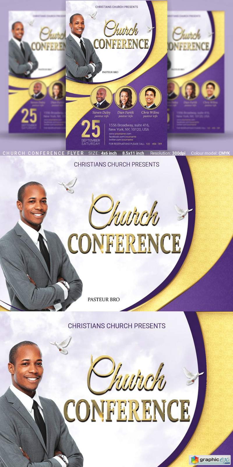 Church Conference Flyer Poster 3356987