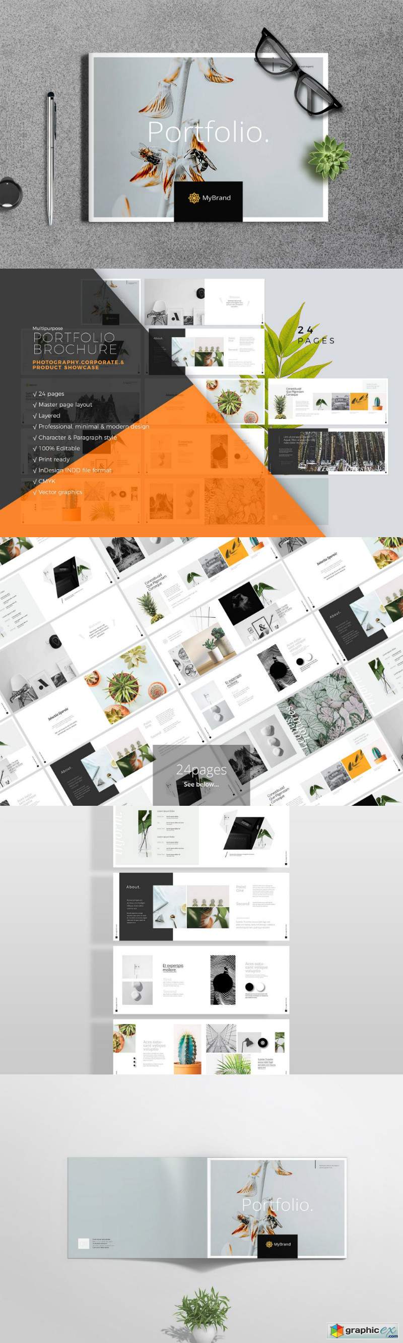 Portfolio Brochure Landscape