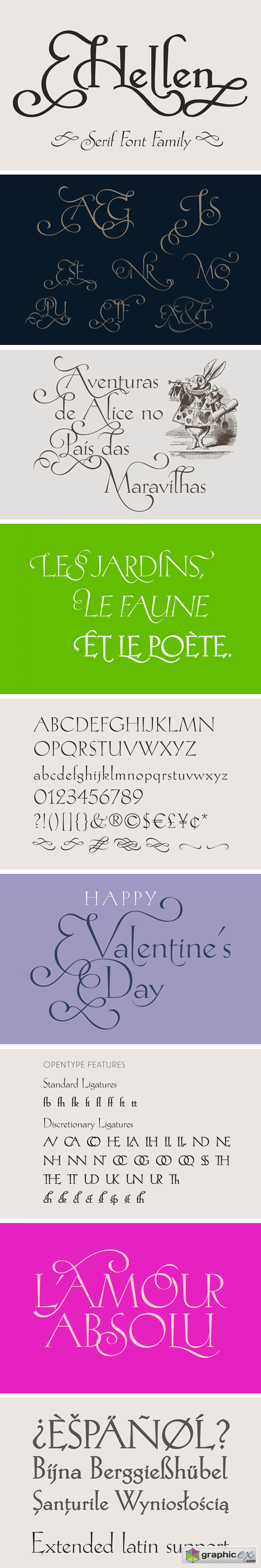 Hellen - Serif Font