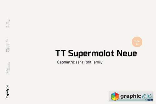 TT Supermolot Neue Font Family