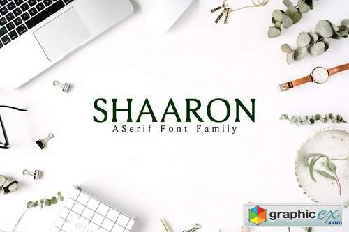 Shaaron A New Serif 2 Font Family