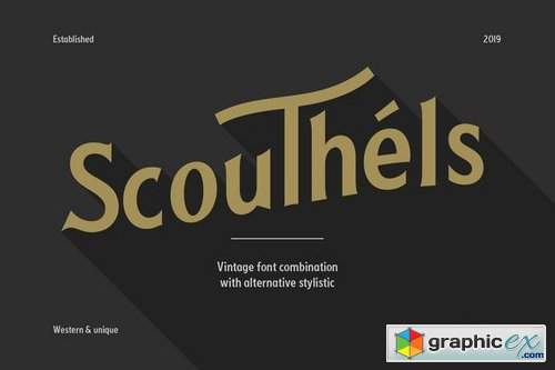 Scouthels Typeface - Clean Sans Font