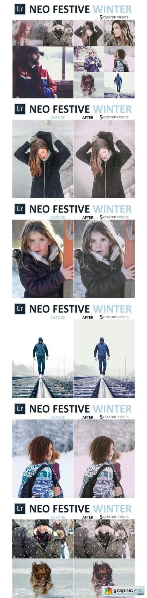 Neo Festive Winter Desktop Lightroom Presets