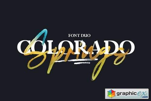 Colorado Springs Font