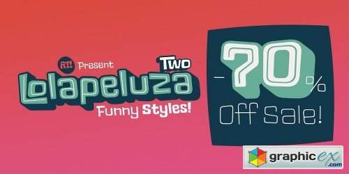 Lolapeluza Two Font Family - 17 Fonts