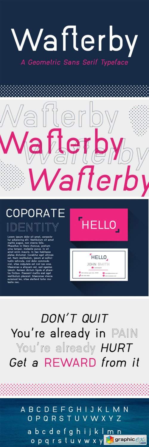 Wafterby Font Family