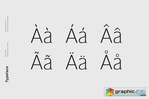 Ardent Sans - Modern Font Family