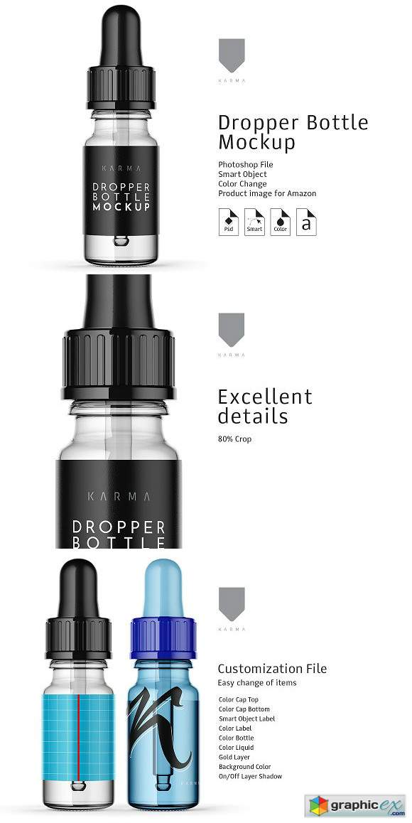 Dropper Bottle Mockup 2
