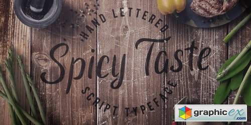 Spicy Taste Font
