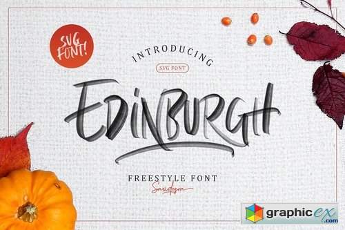 Edinburgh - SVG Font