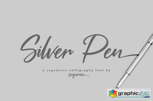 Silver Pen Script