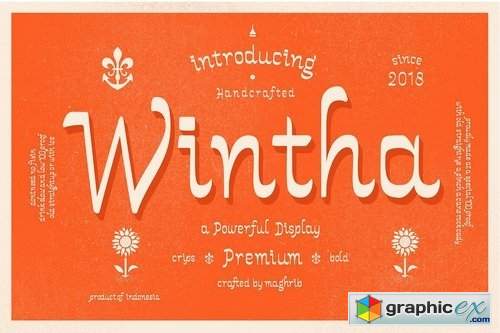 Wintha Typeface
