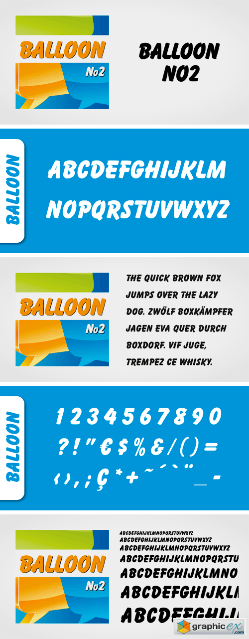 Balloon No2 Font