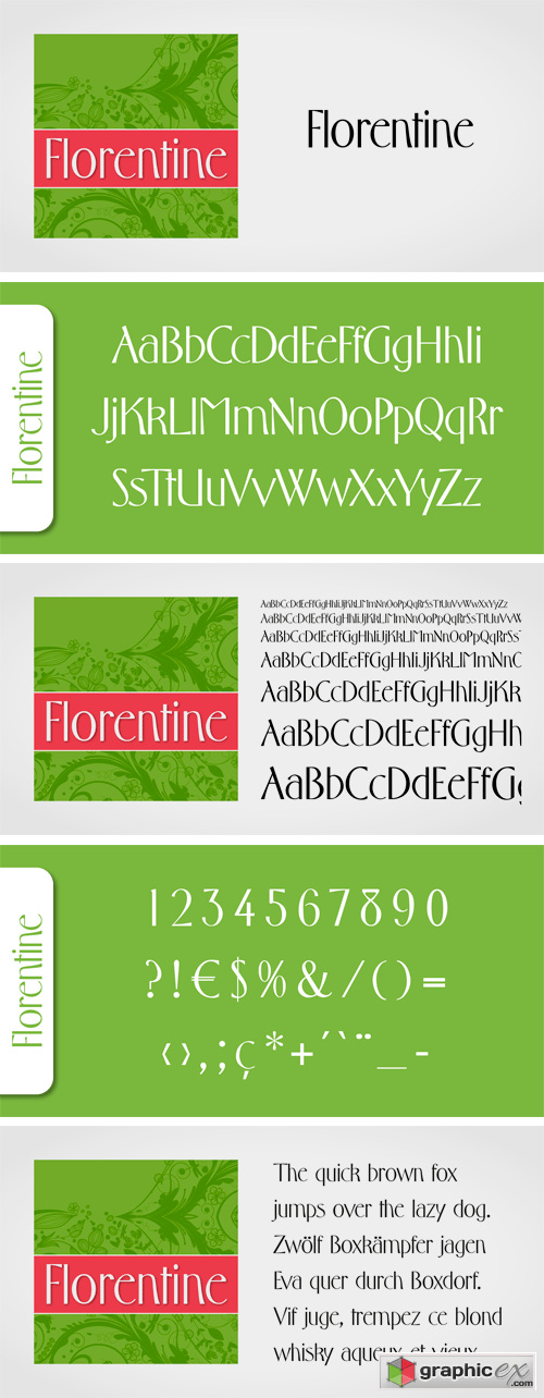 Florentine Typeface